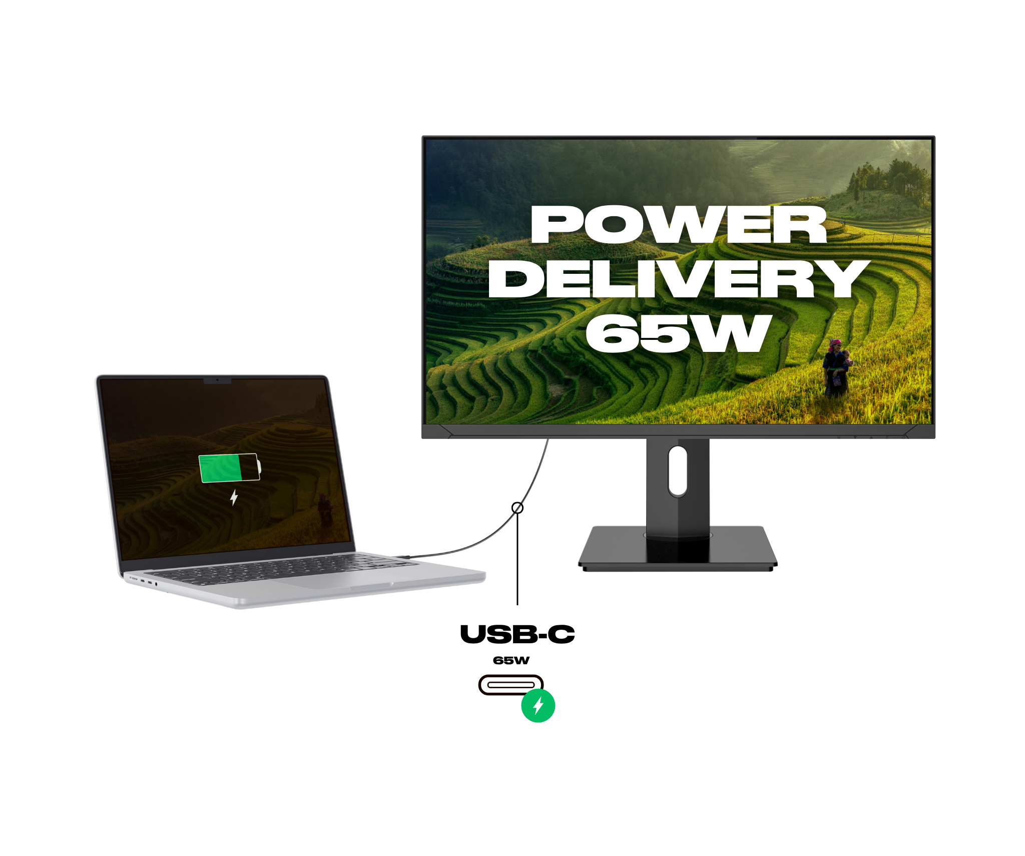 Monitor 23,8” | 4K UHD