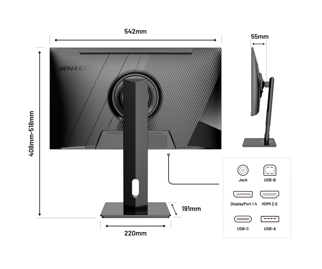 Monitor 23,8” | 4K UHD