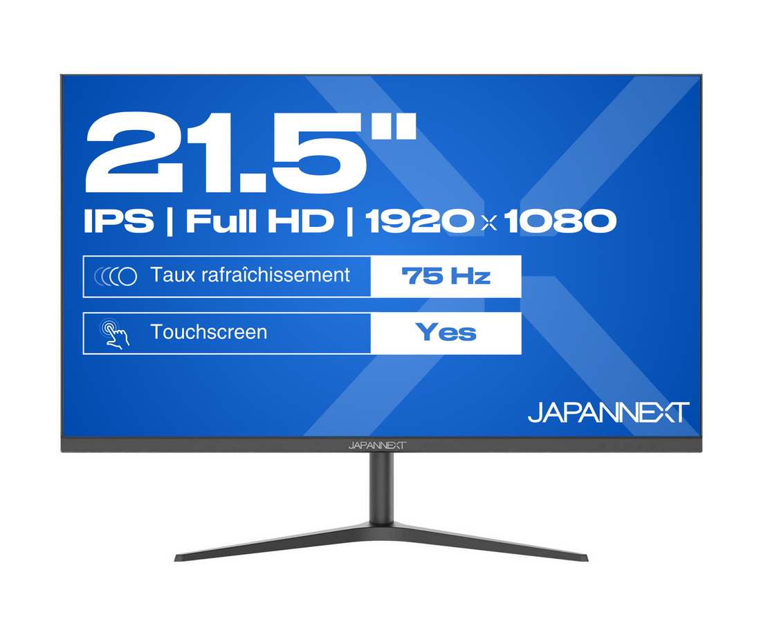 Schermo da ufficio per PC | Touch| 21,5" | FULL HD | 75Hz
