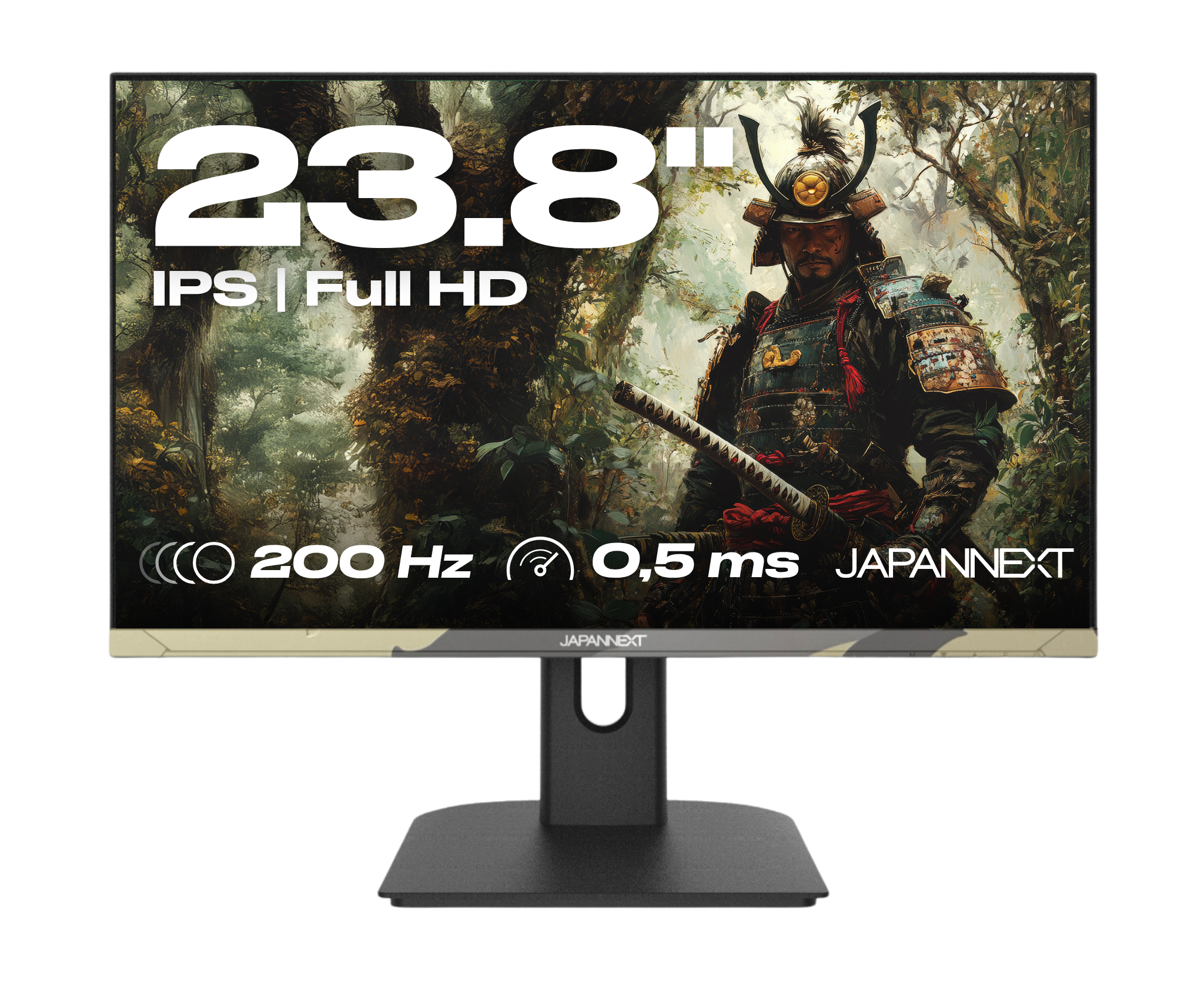 Monitor Gaming | 23,8" | IPS | FHD | 200Hz | HSP | Finitura mimetica