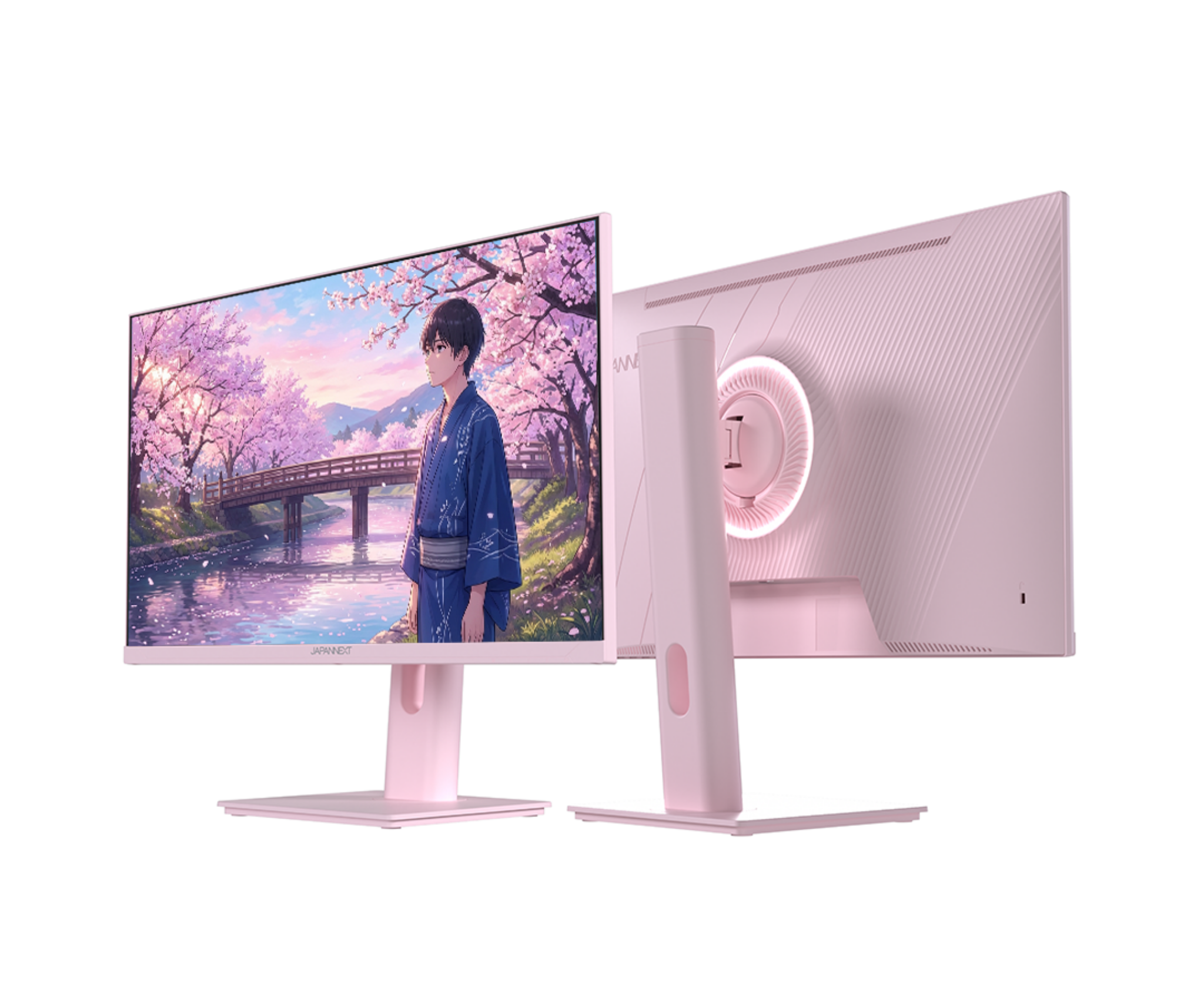 Monitor Gaming | 23,8” | IPS | FHD | 165Hz | Rosa pastello