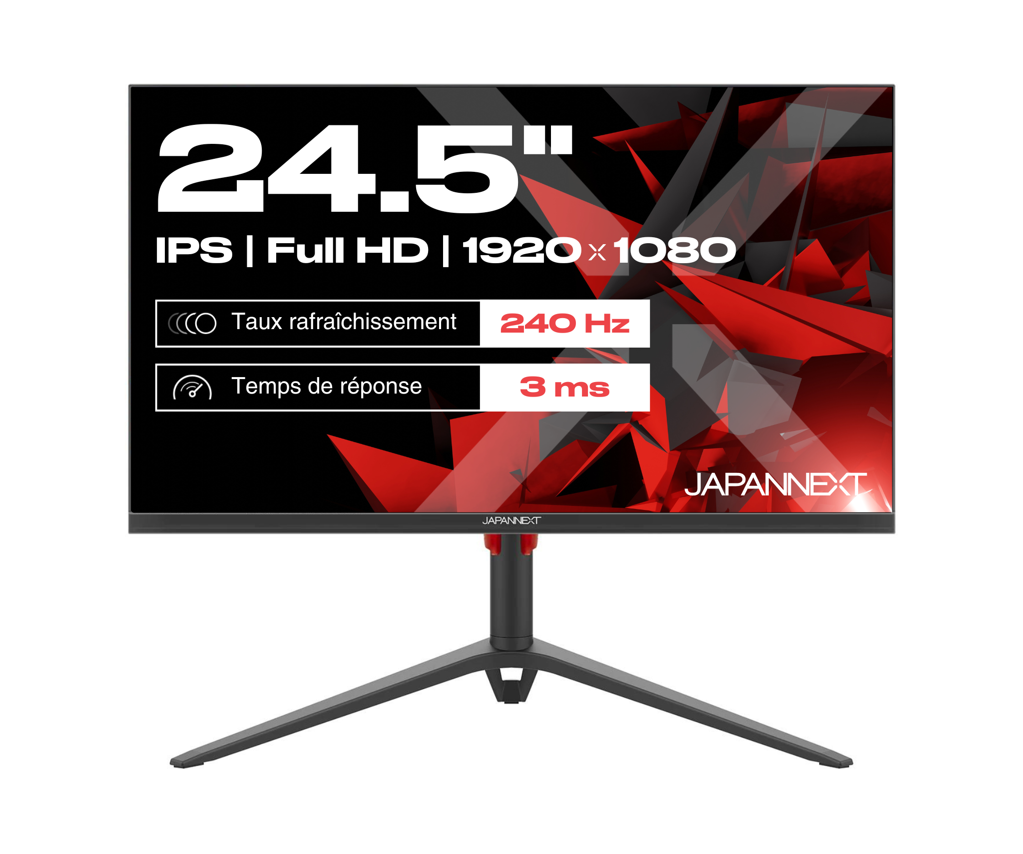 Monitor da gaming per PC | 24,5" | IPS | Full-HD | 240Hz