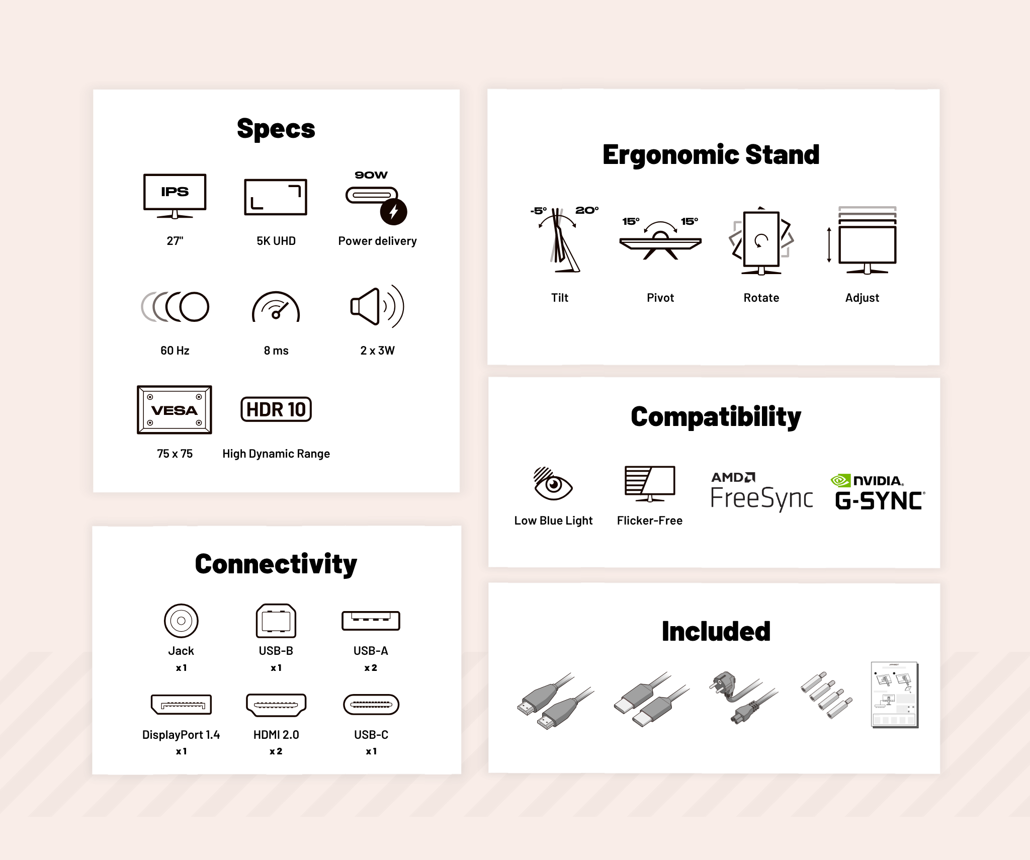 Monitor | 27“ | 5K | 60Hz