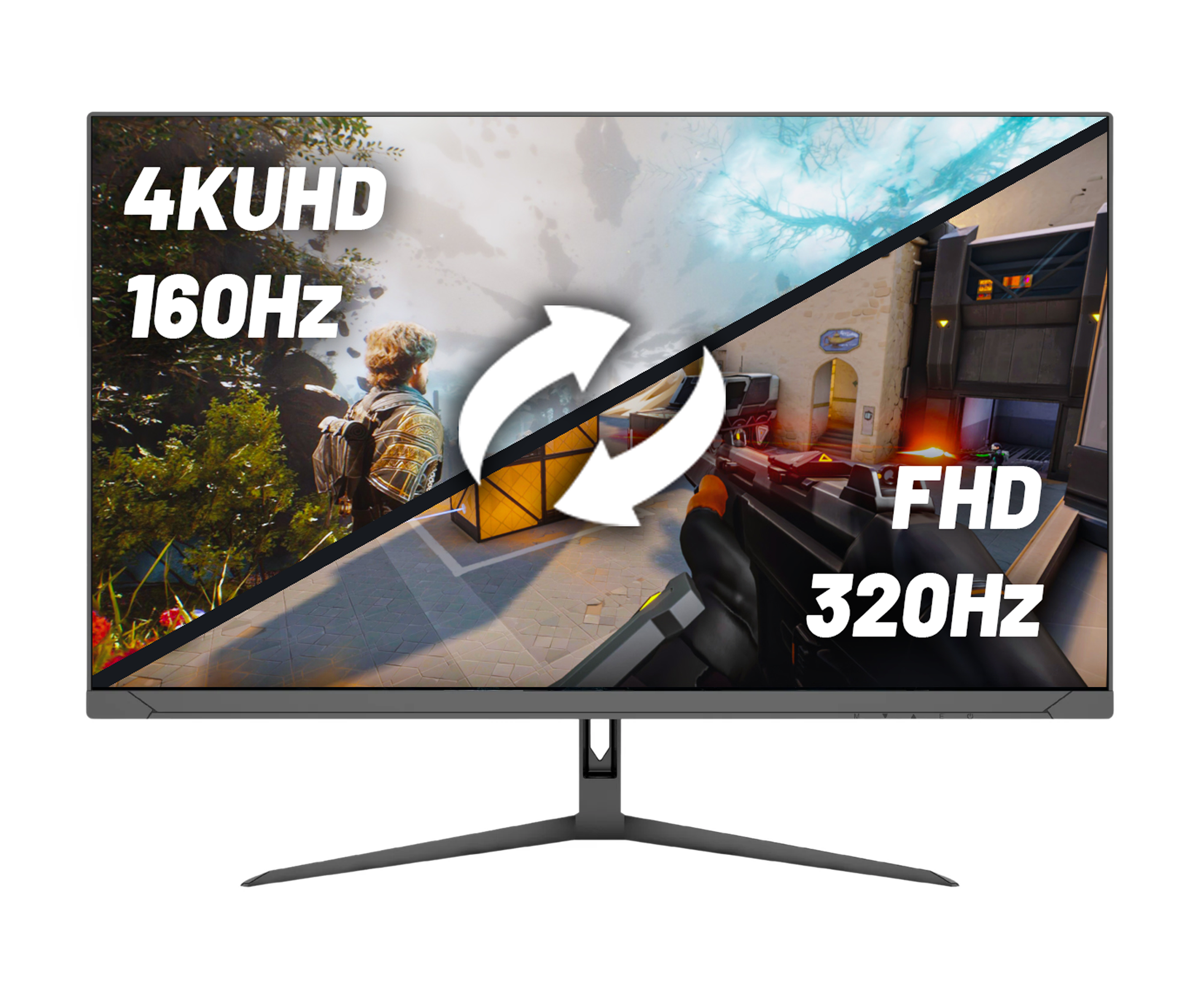 Monitor da gaming | 27" | IPS | Doppia modalità FHD/320 Hz - 4K UHD/160 Hz