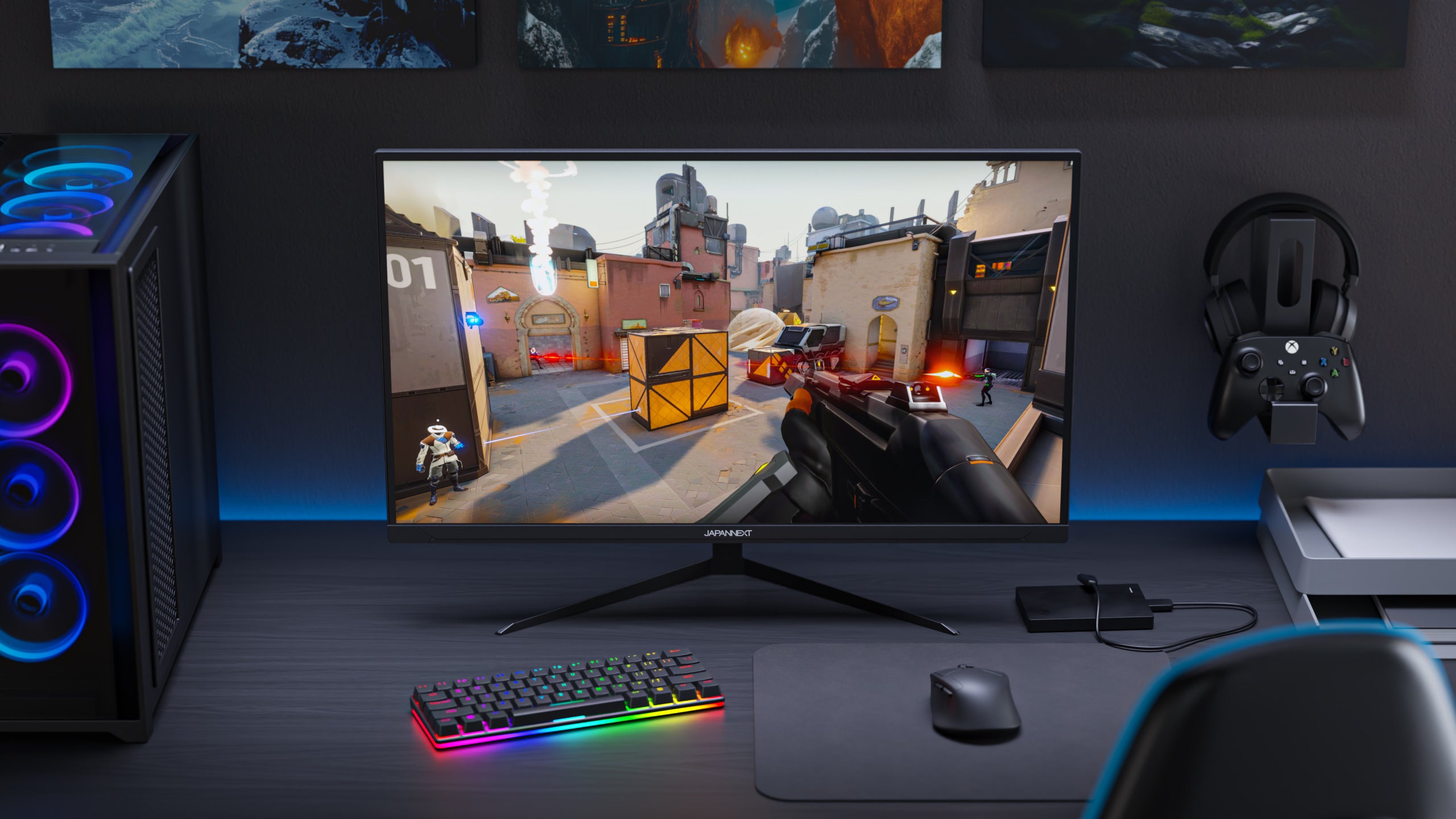 Monitor da gaming | 27" | IPS | Doppia modalità FHD/320 Hz - 4K UHD/160 Hz