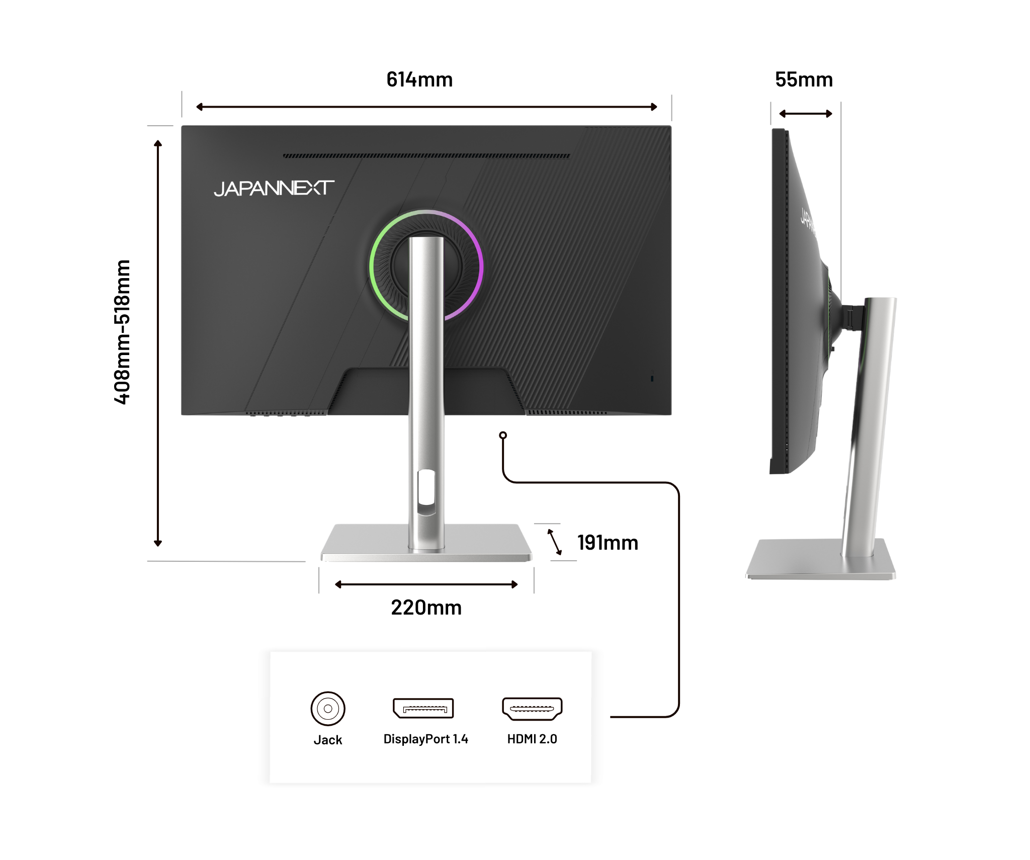 Monitor da gaming per PC | 27" | IPS | WQHD | 300 Hz