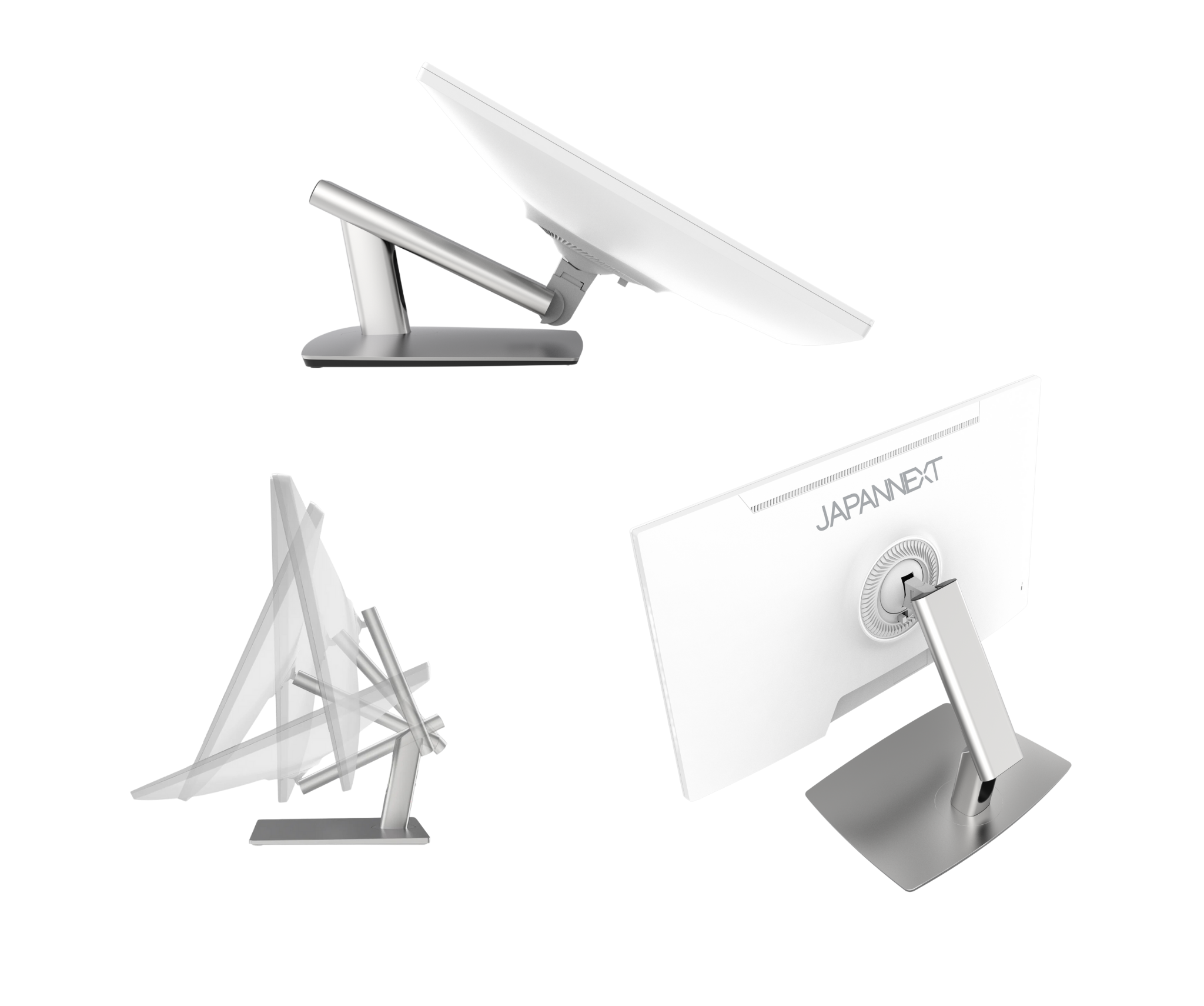 Schermo da ufficio | 27" | WQHD | Touchscreen | Power Delivery 65W | KVM | Bianco