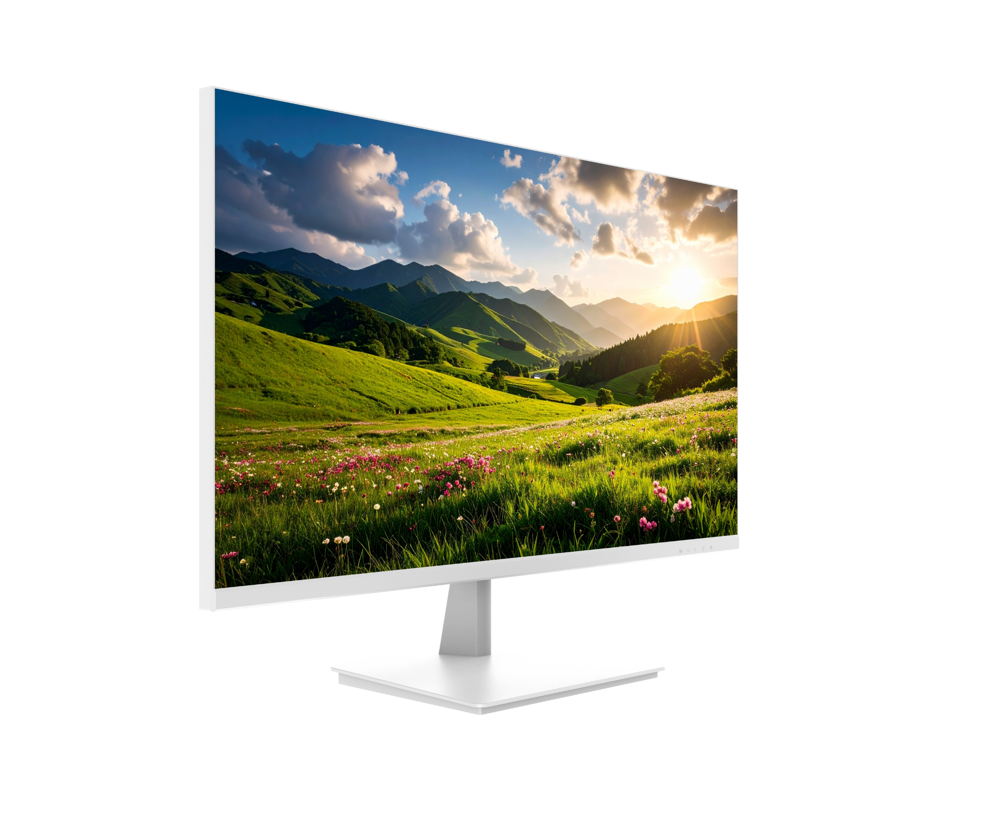 Schermo per PC da ufficio | 28" | 4K UHD | Bianco