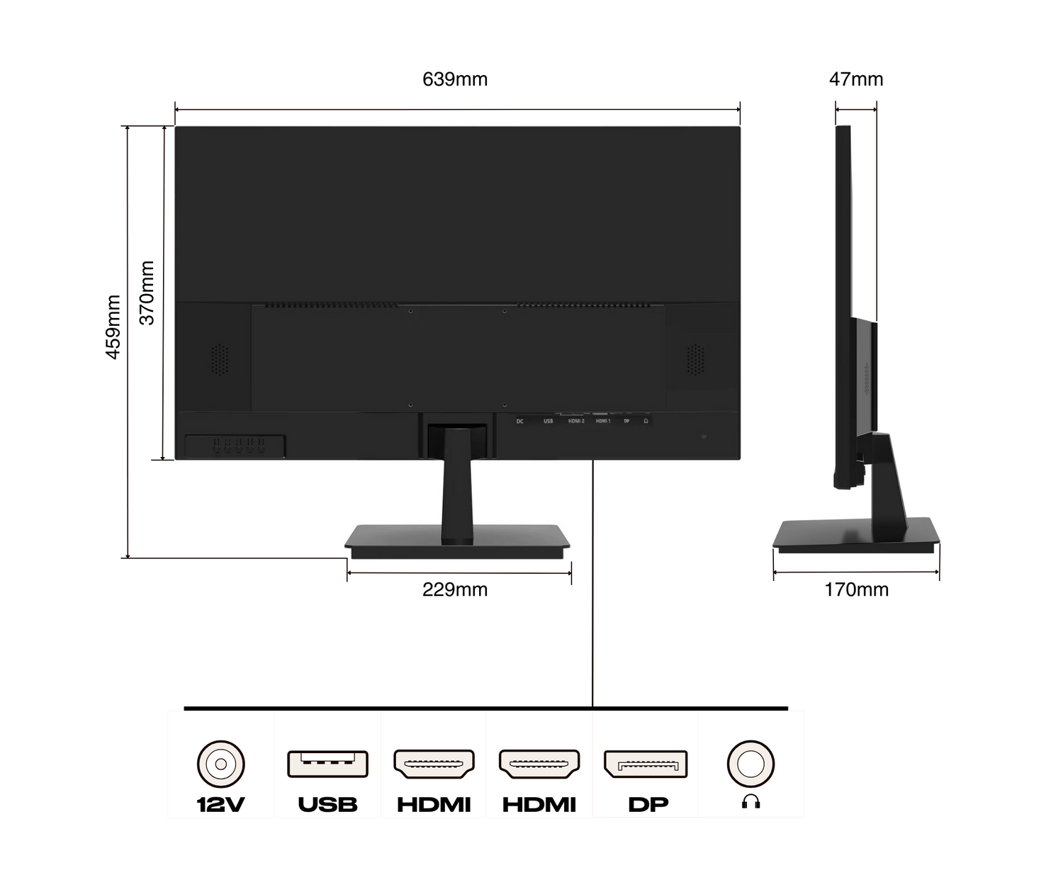 Monitor da ufficio per PC | 28" | 4UHD | 60Hz