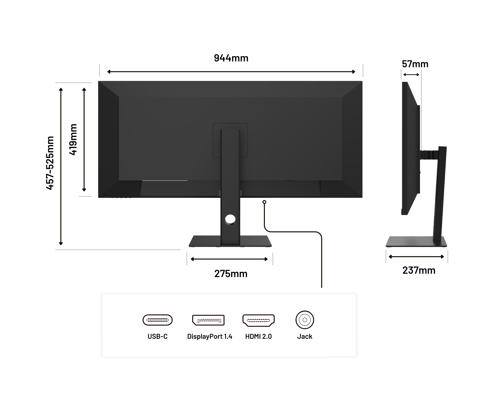 Monitor da gaming per PC | 40” | IPS | UWQHD | 144Hz