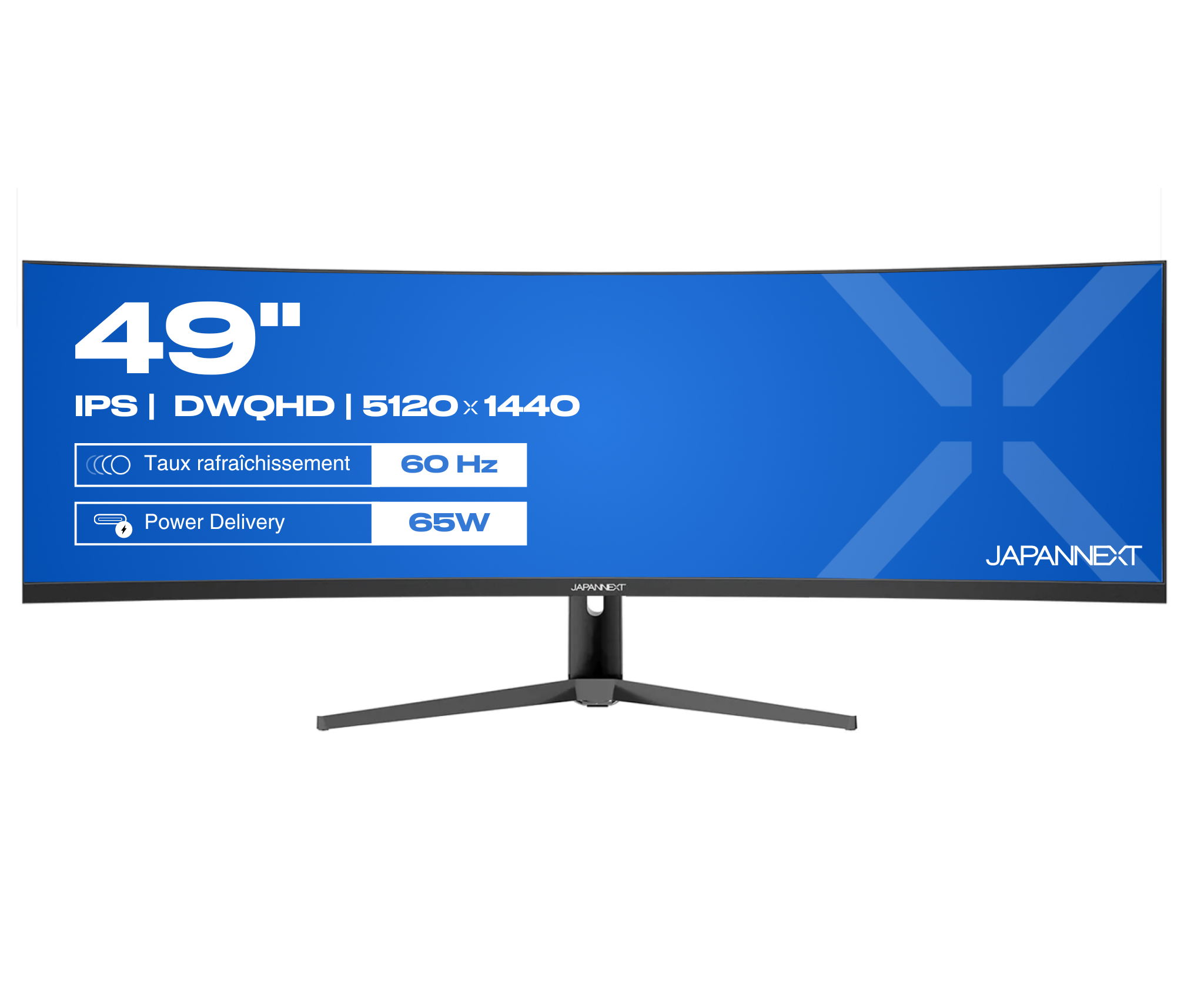 Monitor curvo per PC | 49" | DWQHD | 60Hz | USB-C (+carica 65W)