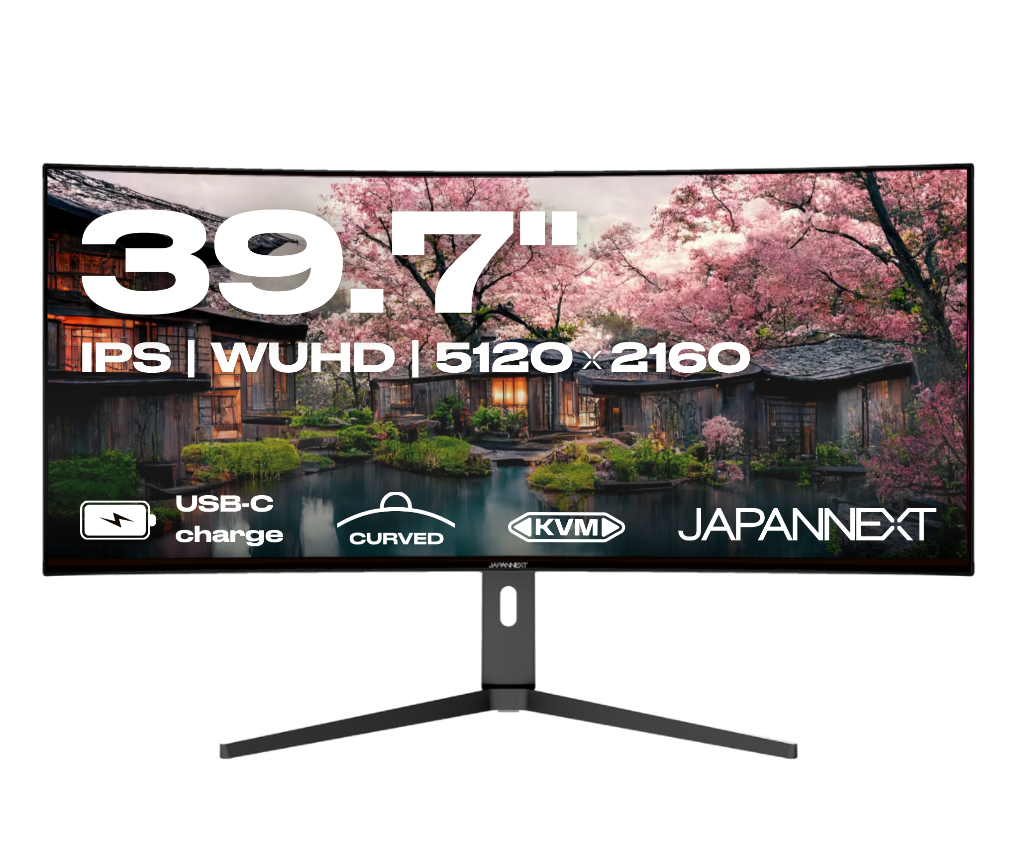 Monitor curvo per PC | 39,7" | WUHD | IPS | USB-C (+ carica 65W)