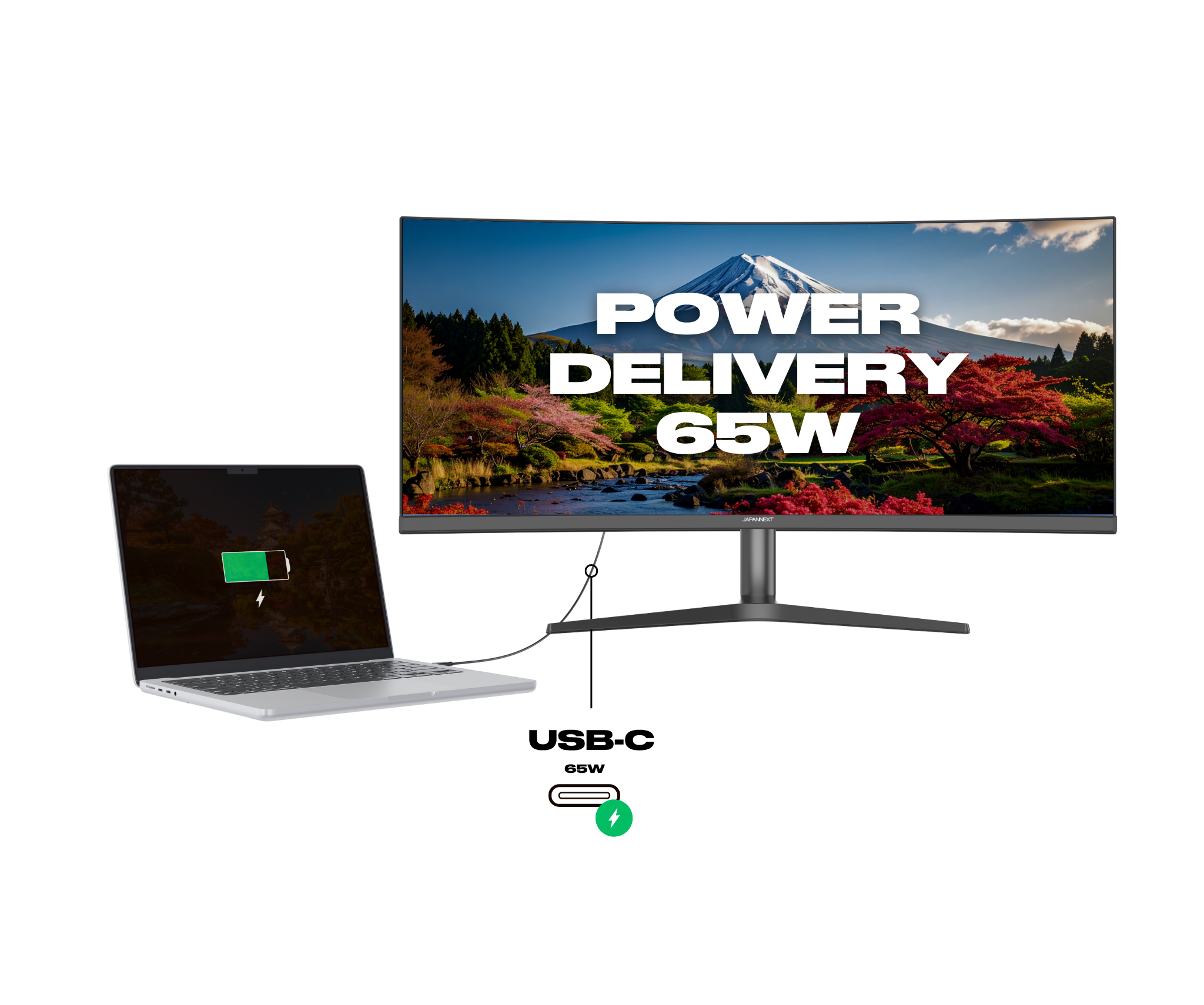 Monitor curvo per PC | 37,5" | UWQHD+ | Pannello IPS