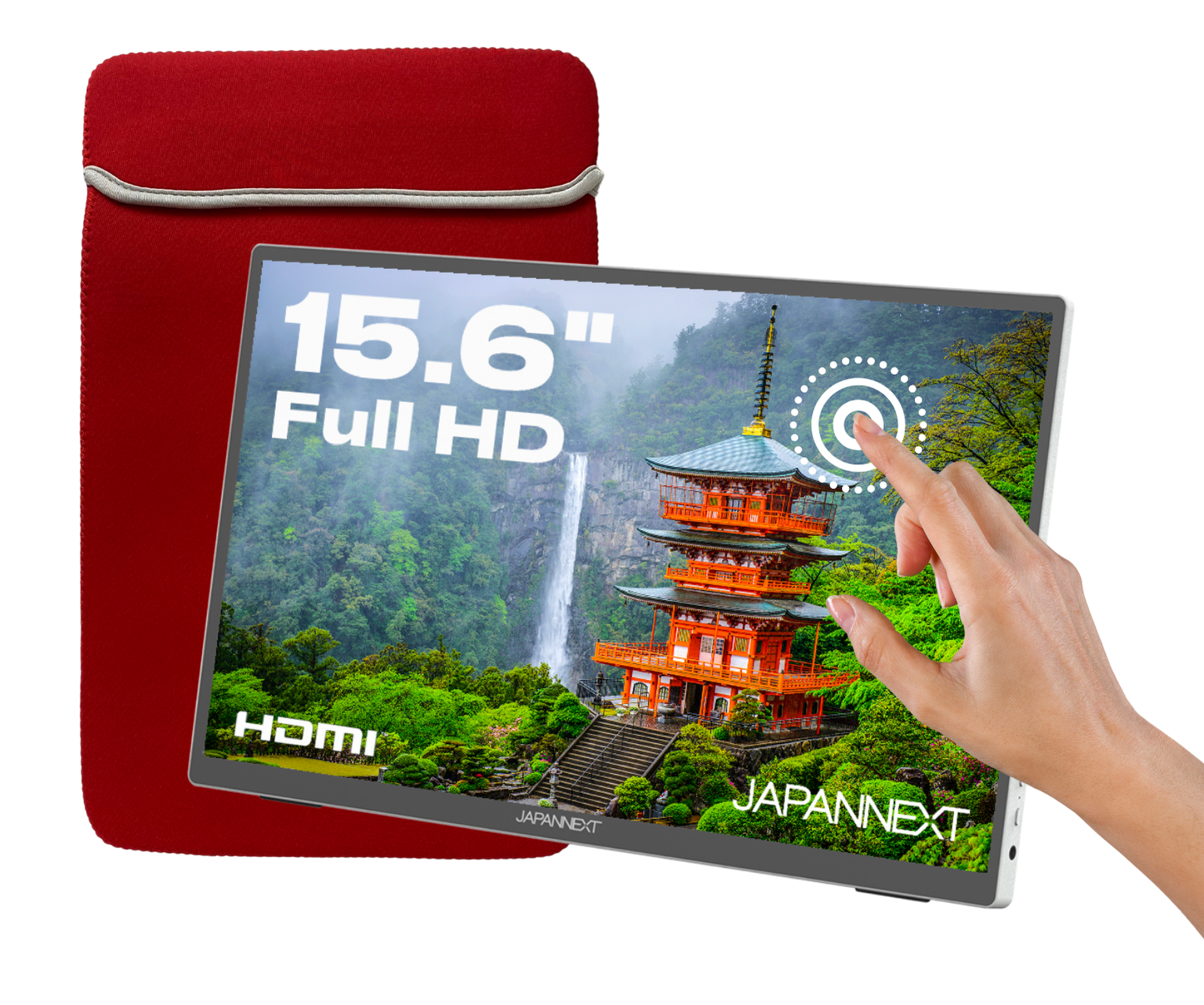 Schermo Portatile | Touch | 15,6" | FULL HD