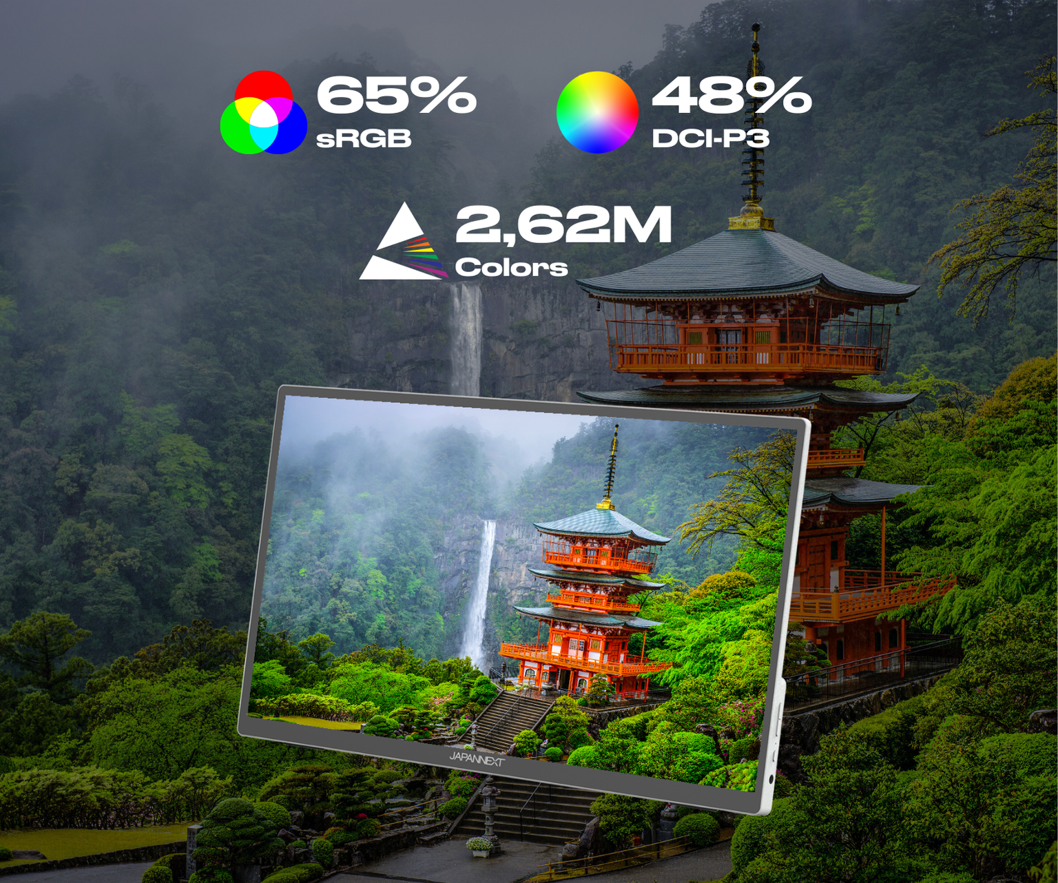 Schermo Portatile | Touch | 15,6" | FULL HD