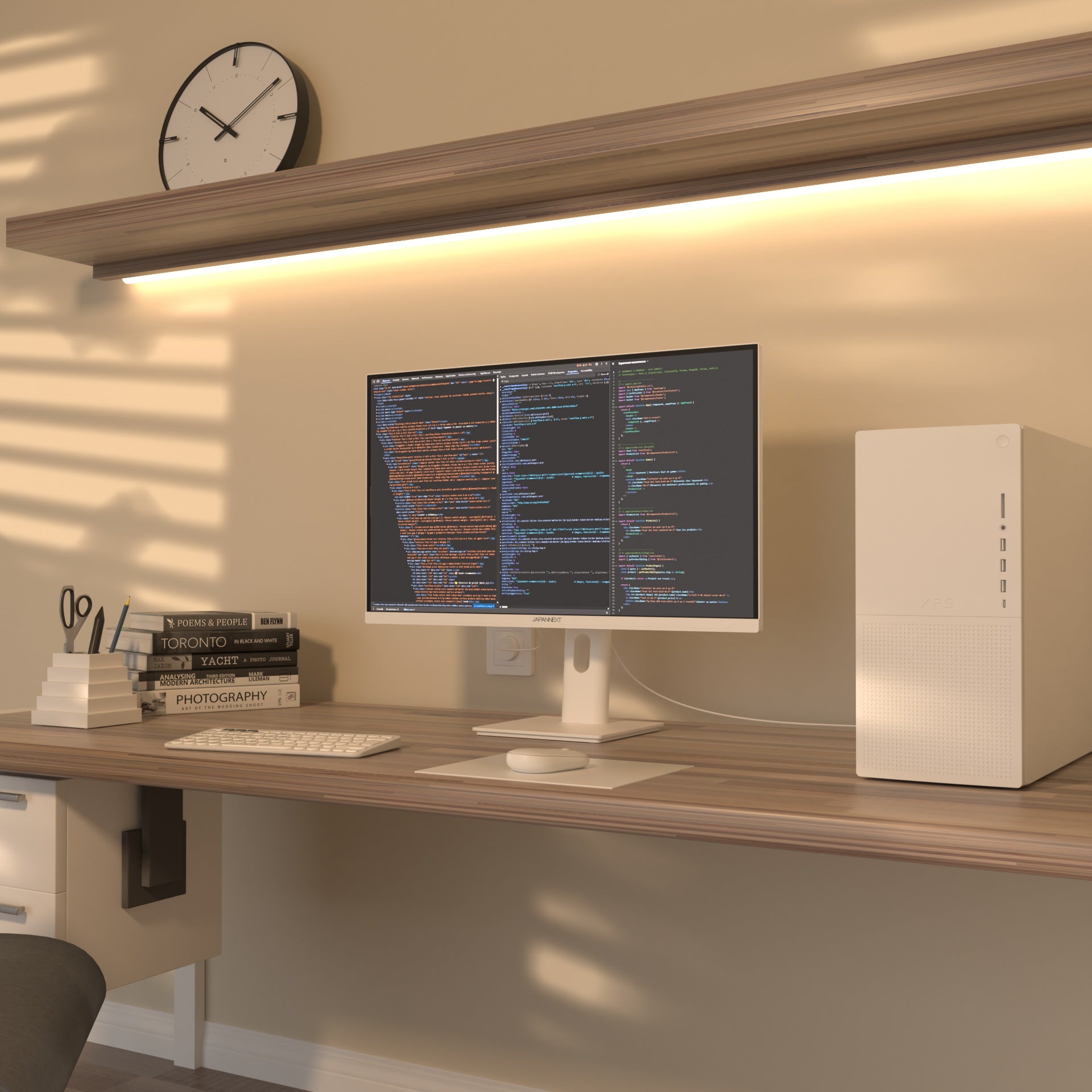 Schermo da ufficio | 27" | WQHD | Bianco