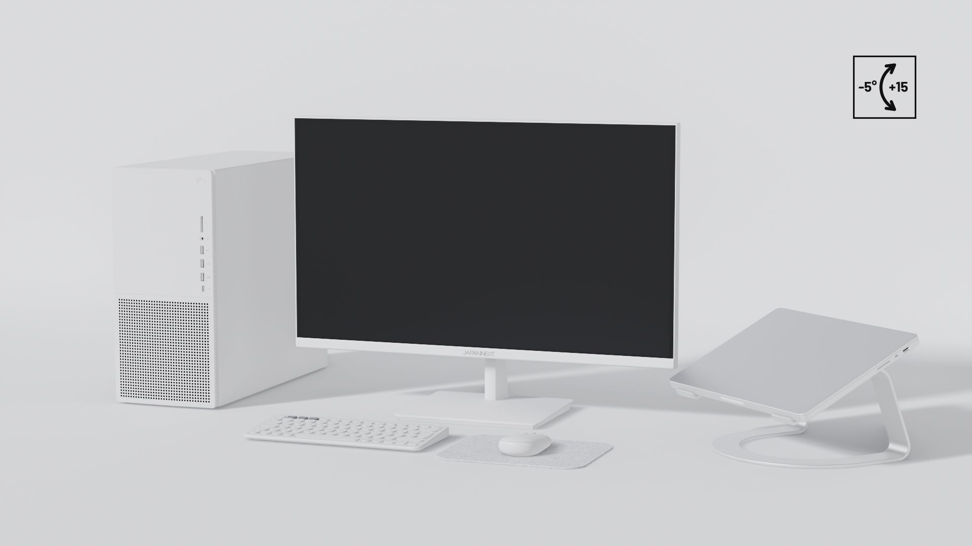 Schermo per PC da ufficio | 28" | 4K UHD | Bianco