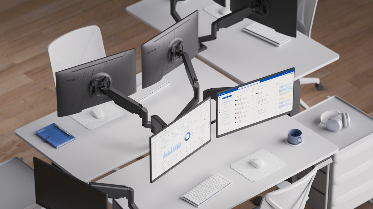 Bras écran PC : bureau ou pied ?