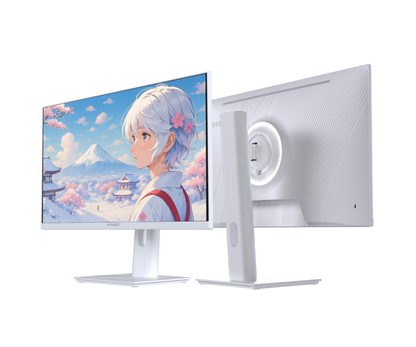 Schermo PC Gaming/Ufficio | 23,8” | IPS | FHD | 120Hz | Bianco pastello