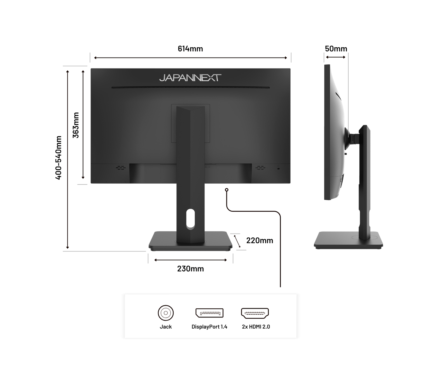 Schermo da ufficio per PC  | 27&quot; | WQHD