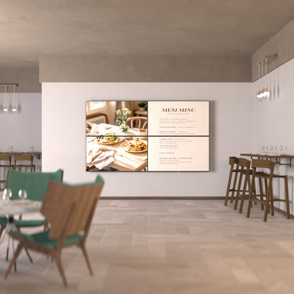 Schermo per digital signage | 75” | UHD/4K