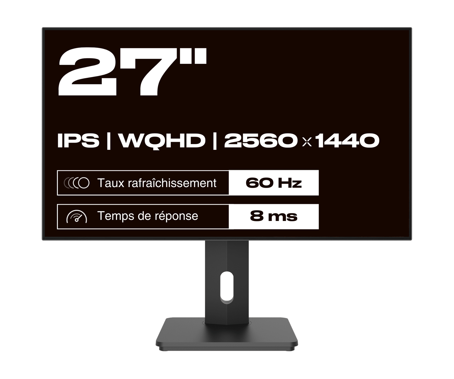 Schermo da ufficio per PC  | 27&quot; | WQHD