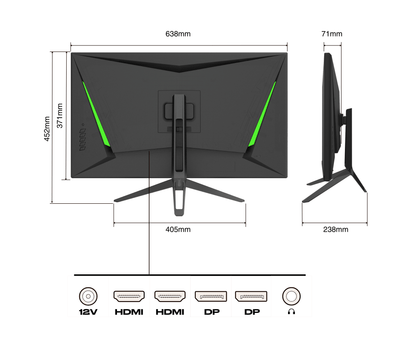 Schermo per PC da gaming | 28&quot; | IPS | 4KUHD | 144Hz