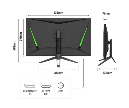 Schermo per PC da gaming | 28&quot; | IPS | 4KUHD | 144Hz