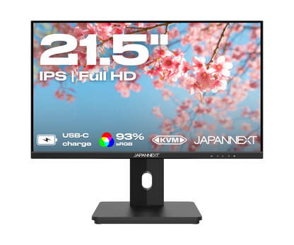 Schermo da ufficio per PC | 21,5&quot; | FULL HD | USB-C (+ carica 65W)