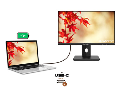 Schermo da ufficio per PC | 21,5&quot; | FULL HD | USB-C (+ carica 65W)