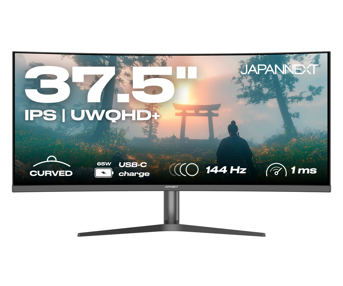 Monitor da gaming curvo | 37,5" | UWQHD+ | Pannello IPS | 144 Hz