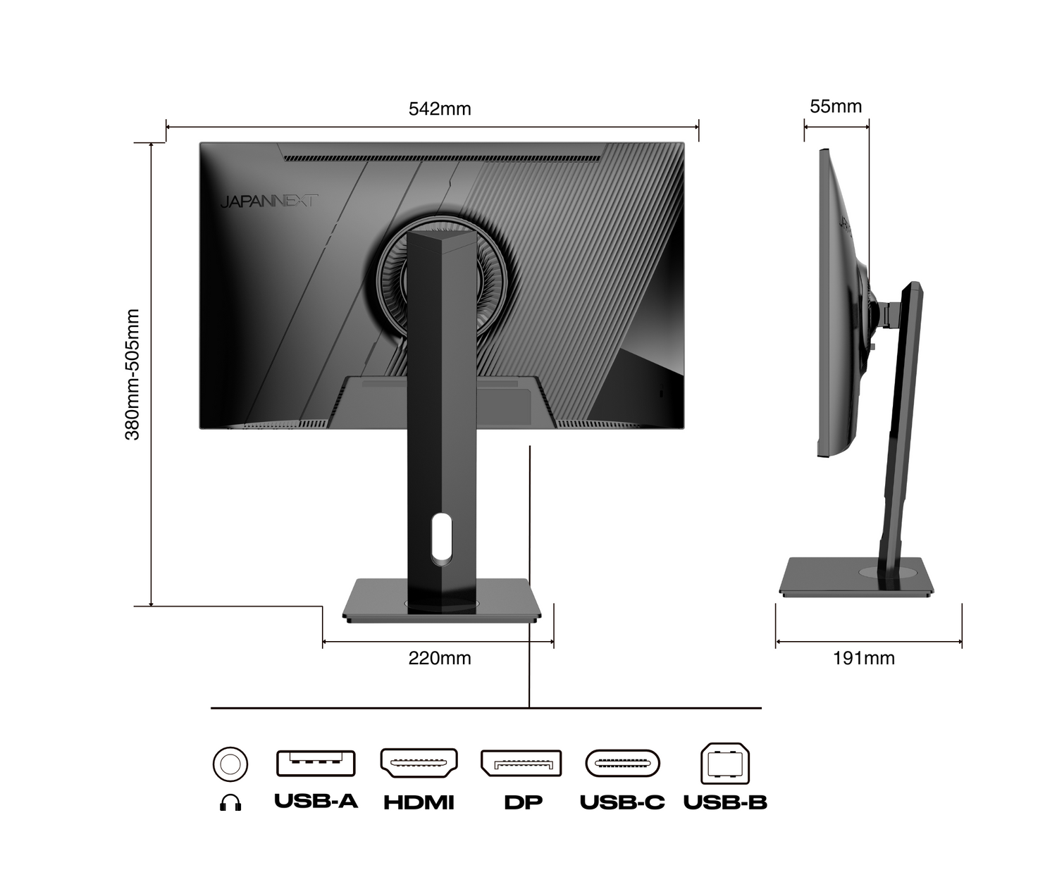 Monitor PC da ufficio da 23,8” | 4K UHD