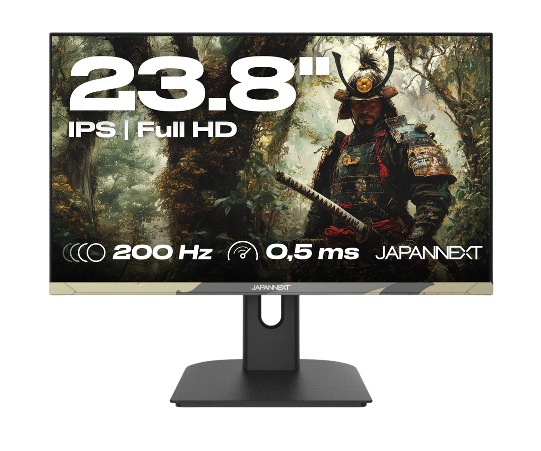 Monitor Gaming | 23,8&quot; | IPS | FHD | 200Hz | HSP | Finitura mimetica