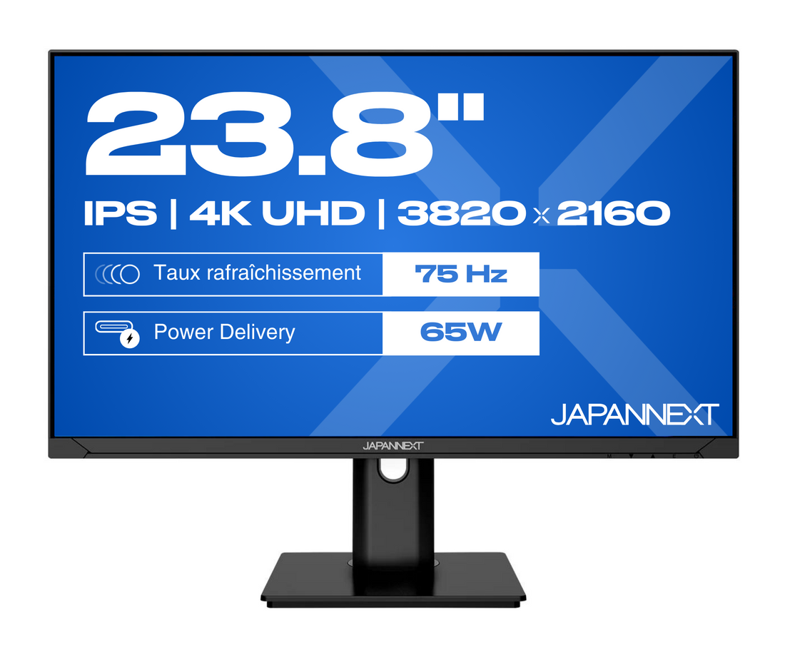 Schermo da ufficio per PC | 23,8&quot; | FULL HD | USB-C (+ carica 65W)