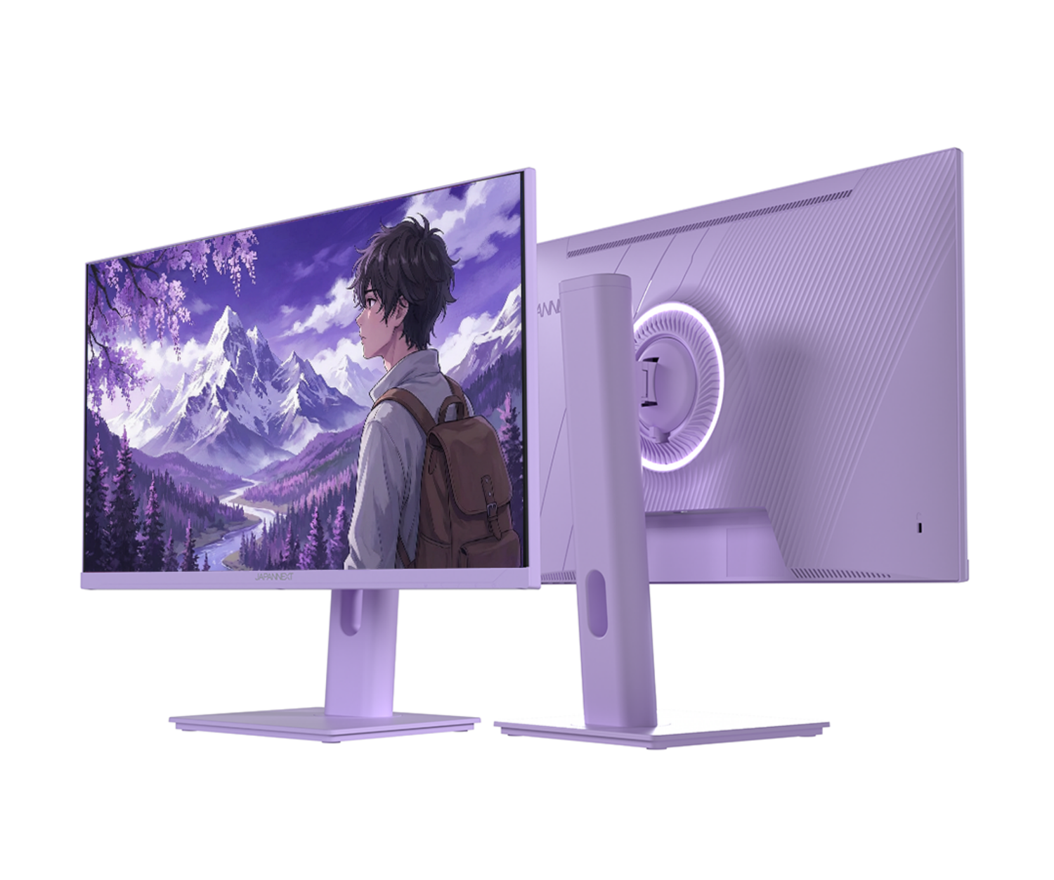 Monitor Gaming | 23,8” | IPS | FHD | 165Hz | Viola pastello