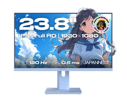 Monitor Gaming | 23,8” | IPS | Full HD | 120Hz | Bianco pastello