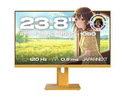 Monitor Gaming | 23,8” | IPS | Full HD | 120Hz | Bianco pastello