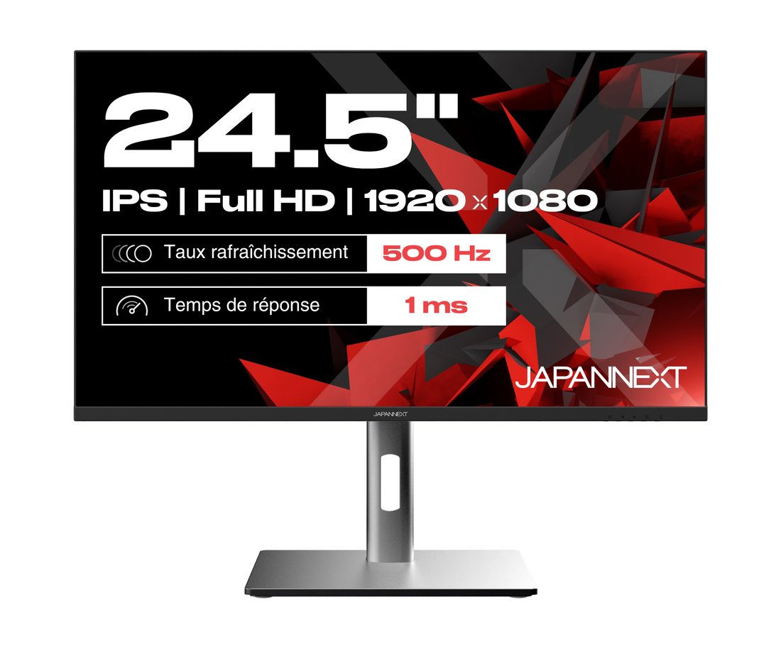 Monitor da gaming per PC | 24,5&quot; | IPS | Full-HD | 500Hz | USB-C (+carica 65W)