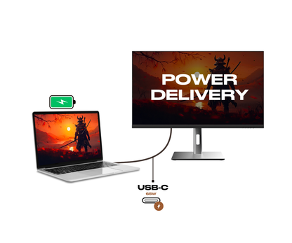 Monitor da gaming per PC | 24,5&quot; | IPS | Full-HD | 500Hz | USB-C (+carica 65W)