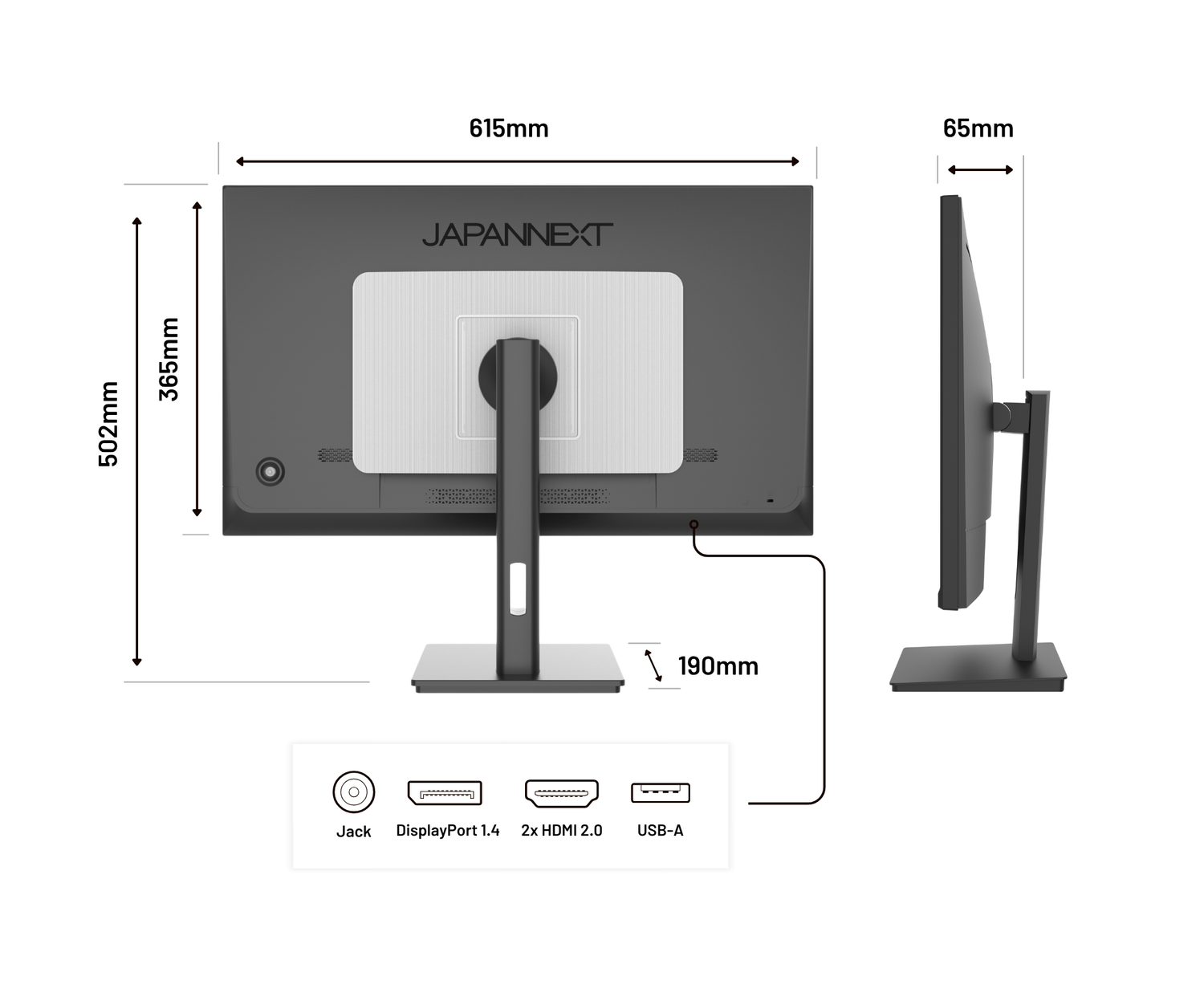 Schermo per PC da ufficio ufficio | 27&quot; | 4K UHD