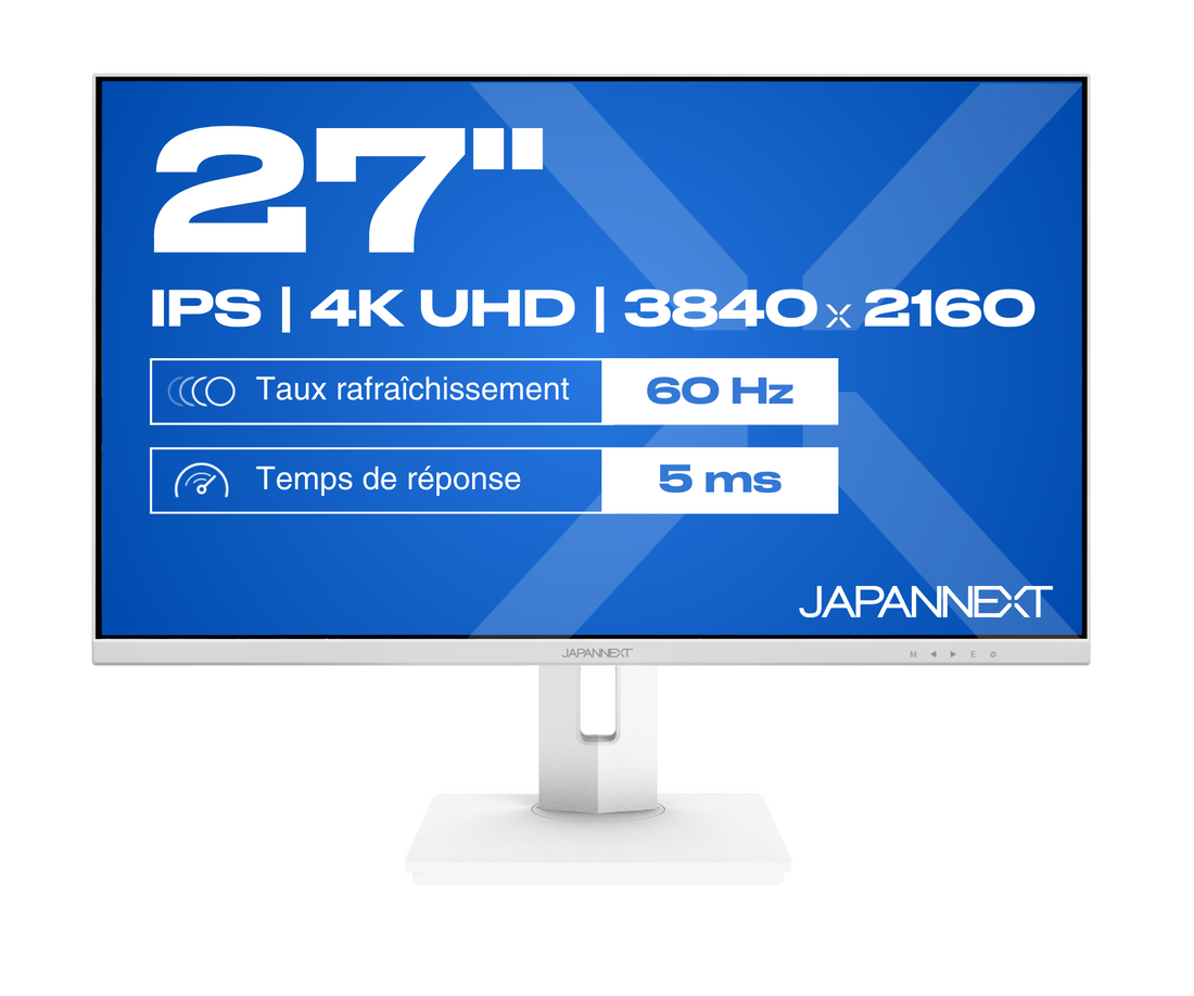 Schermo da ufficio per PC| 27" | 4K UHD | USB-C (+ carica 65W)