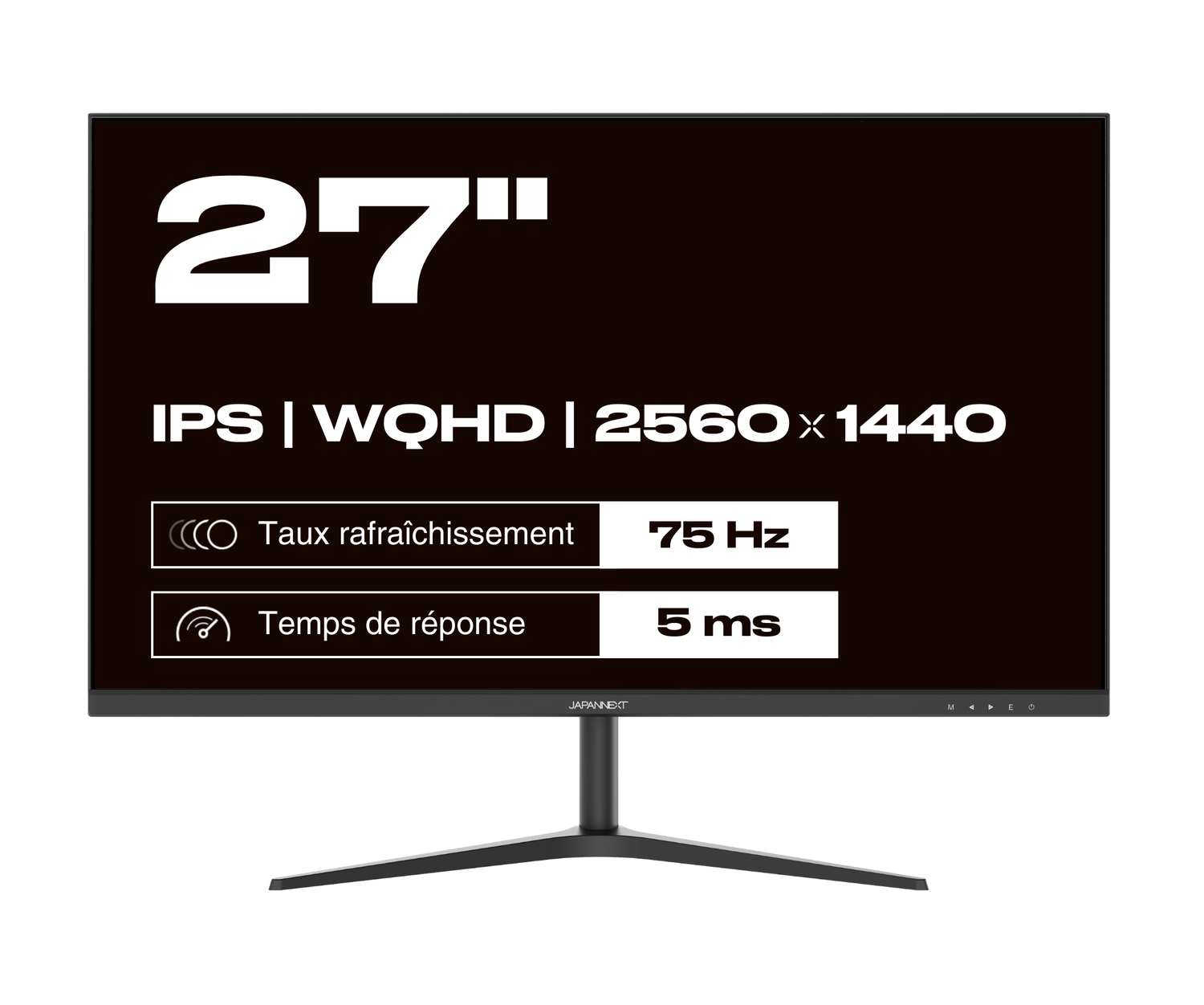 Schermo da ufficio per PC | 27&quot; | WQHD | USB-C (+ carica 65W)