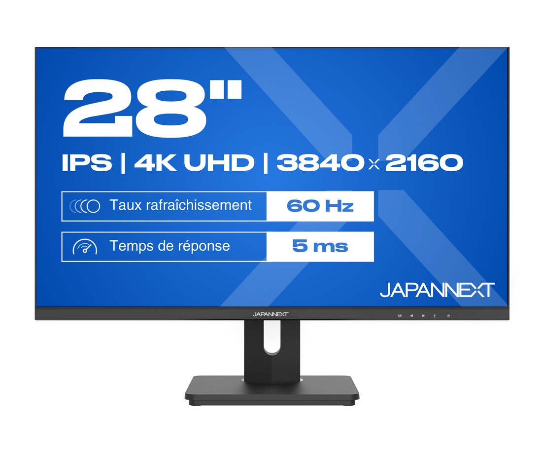 Schermo da ufficio per PC | 28&quot; | 4KUHD | USB-C (+ carica 65W)