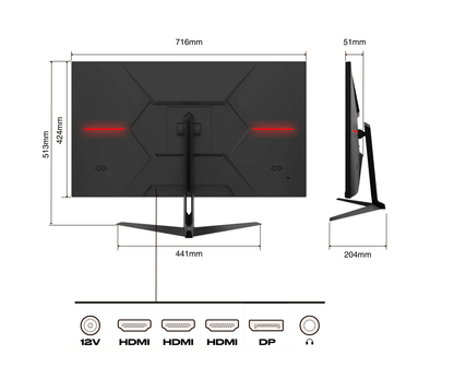 Monitor da ufficio | 31,5&quot; | 4KUHD | 60Hz