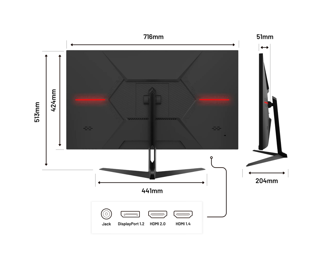 Monitor da ufficio | 31,5&quot; | 4KUHD | 60Hz