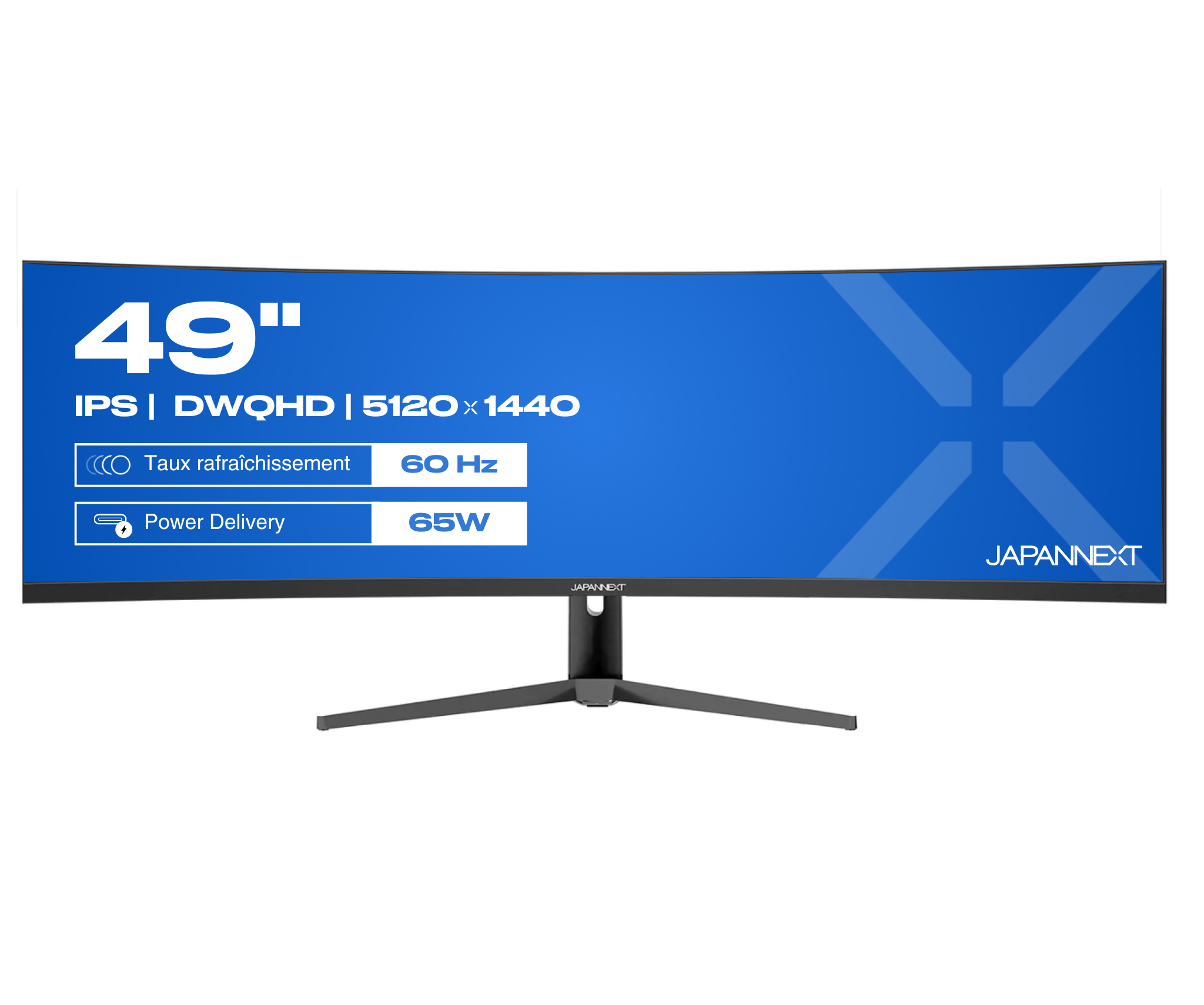 Monitor curvo per PC | 49&quot; | DWQHD | 60Hz | USB-C (+carica 65W)