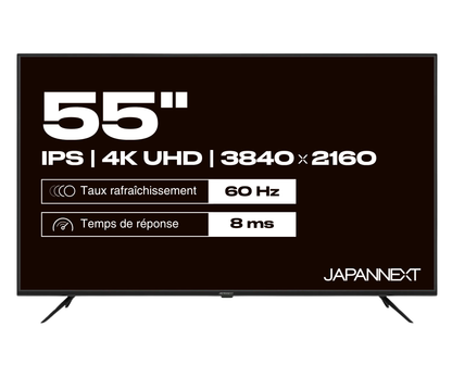 Monitor grande formato | 55” | IPS | 4K UHD