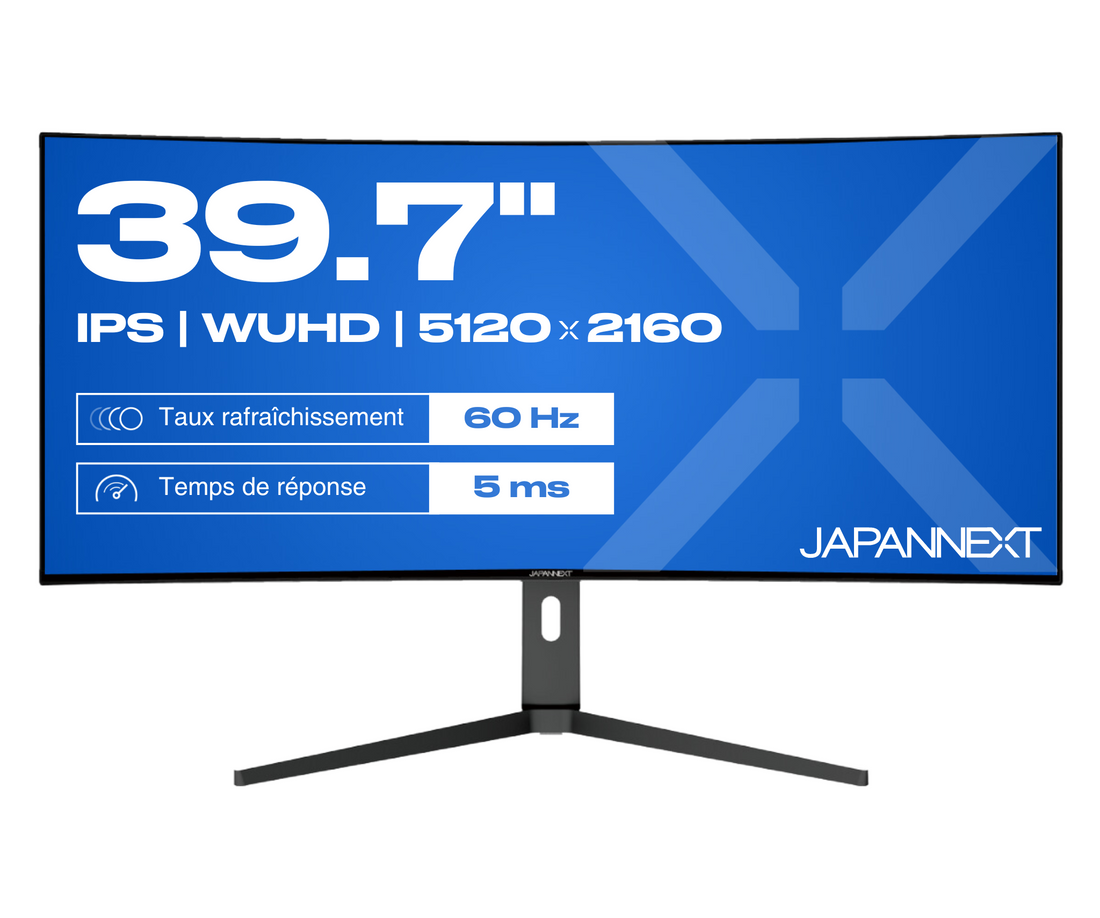 Monitor curvo per PC| 39,7" | WUHD | IPS | USB-C (+ carica 65W)