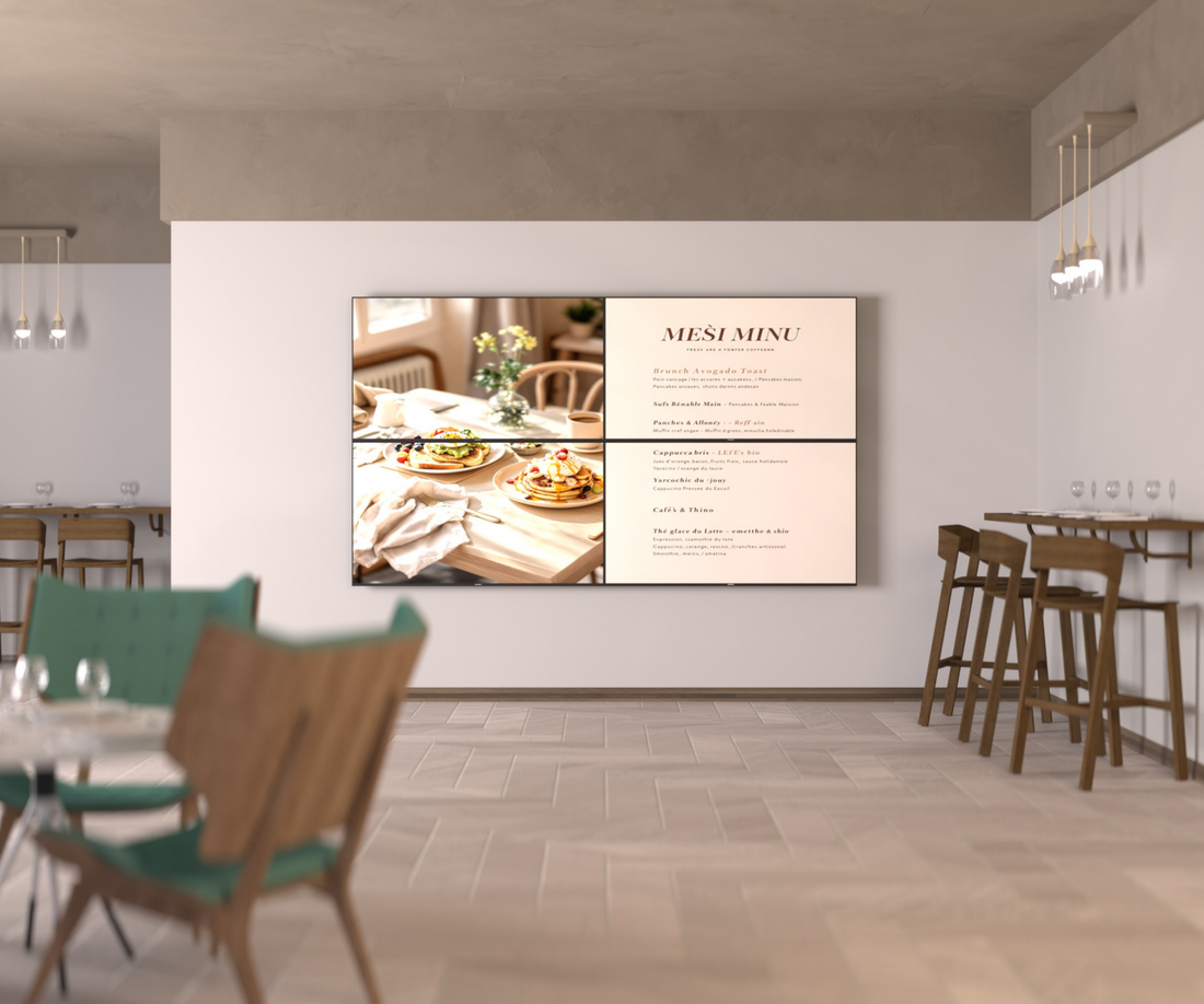 Schermo per digital signage | 65” | UHD/4K