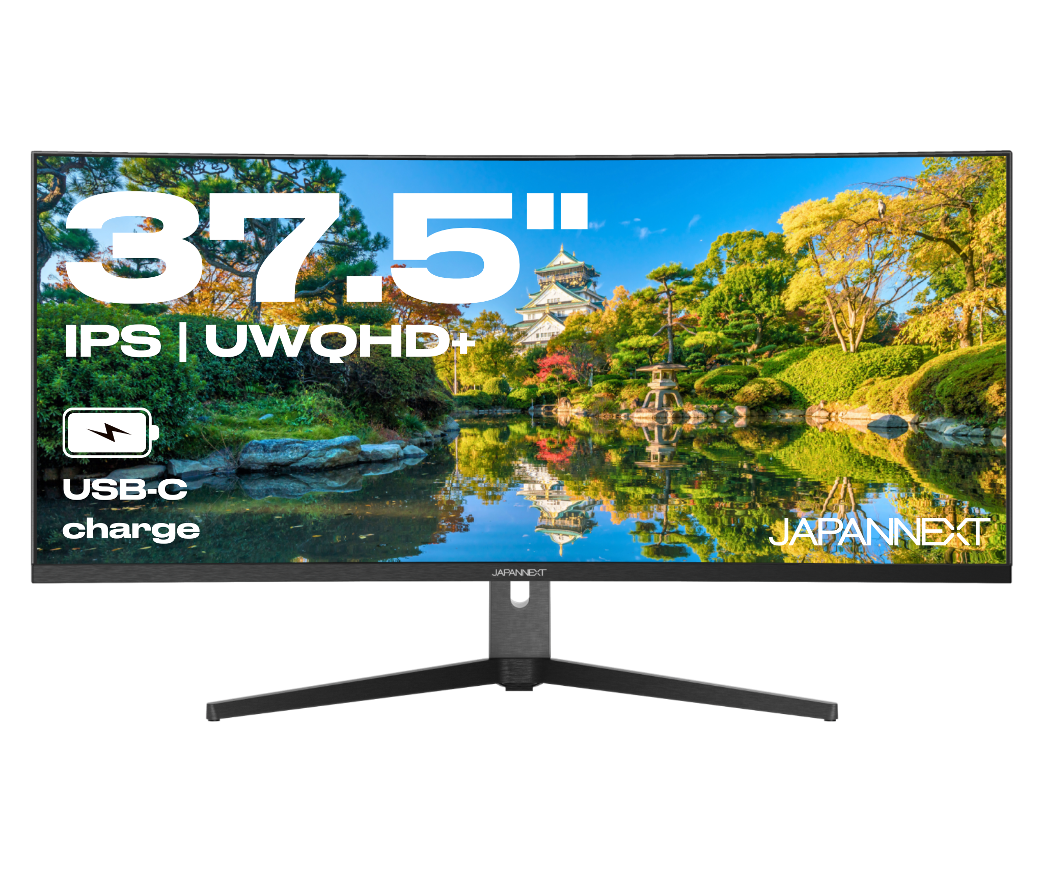 Monitor curvo per PC  | 37,5&quot; | WQHD+ | Dalle IPS | USB-C (+ carica 65W)